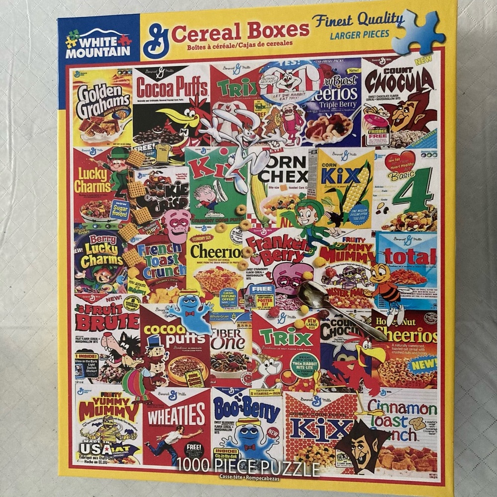 White Mountain 1000 piece puzzle